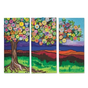 S&S Worldwide Triptych Tree Collaborative Craft Kit