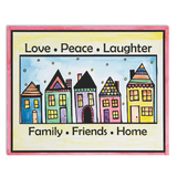 S&S Worldwide Easy Way Pictures Craft Kit: Love, Peace, Laughter