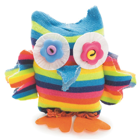 S&S Worldwide Sock Owl Craft Kit