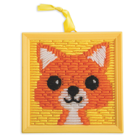 S&S Worldwide Fox Needlepoint Craft Kit