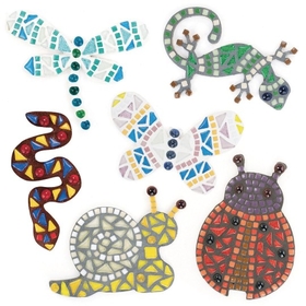 S&S Worldwide Mosaic Garden Buddies Craft Kit