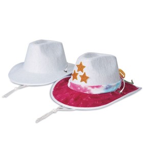 S&S Worldwide Wild West Hat Decorating Kit (Pack of 12)