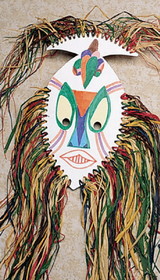 S&S Worldwide African Mask Craft Kit