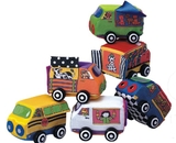 Small World Toys Vroom Vroom Soft Vehicles