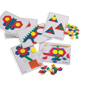 S&S Worldwide Pattern Block Picture Cards