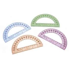 SI Manufacturing 6" Protractor, 4 Colors
