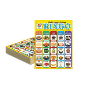 Learning Zone My Plate Healthy Food & Portions Bingo