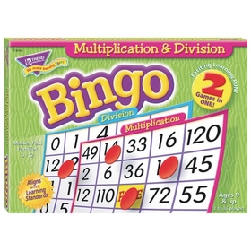Trend Enterprises Multiplication And Division Bingo