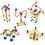K'NEX K'NEX Tinkertoy - Classic Building Tin (Set of 100), Price/Set of 100