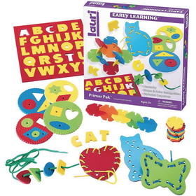 PlayMonster Lauri&#174; Early Learning Primer Pack for Sorting, Lacing, & Tracing