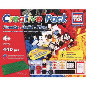 BricTek&#174; Building Bricks Creative Pack (Set of 440)