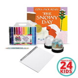 Creative Reads Book & Activity Kit For 24 Students - The Snowy Day