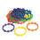 S&S Worldwide Connected Cross Silicone Bracelet, Price/24 /Pack