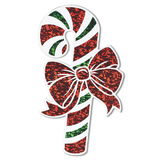 Beistle Prismatic Candy Cane Cutouts