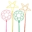 US Toy Giant Neon Bubble Wands, Price/12 /Pack