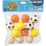 Us Toy Foam Novelty Mini Sports Balls