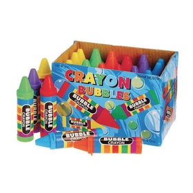 U.S. Toy Bubbles with Crayon-Shaped Bottle