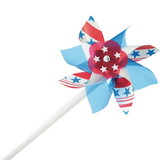 U.S. Toy Stars and Stripes Patriotic Pinwheels (Pack of 12)