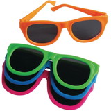 US Toy Children's Fashion Sunglasses in Bright Assorted Colors (Pack of 12)
