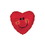 CTI Industries NL648 Smiley Kiss Face Mylar Balloons, Heart Shaped, 17" (Pack of 10), Price/Pack of 10