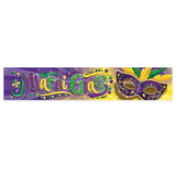 Beistle Mardi Gras Banner 12