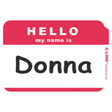 C-line Hello Name Badges