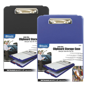Bazic Products Clipboard with Storage Case