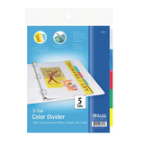 Bazic Products 3 Ring Binder Dividers