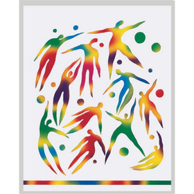 Melissa & Doug Rainbow White Scratch-Art Paper, 8-1/2"x11"