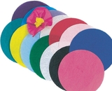 Roylco Tissue Paper Circles Pack, 4