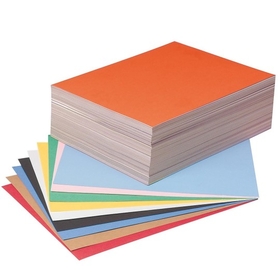 Pacon Tru-Ray Sulphite Construction Paper, 9"x12", 10-Color Asst.