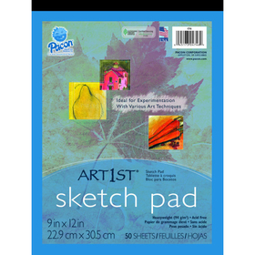 Pacon Art1st Sketch Pad, 9"x12"