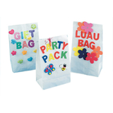 Pacon White Paper Bags