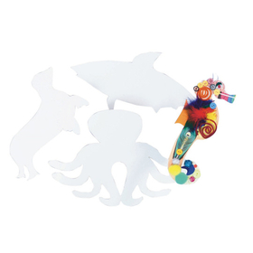 S&S Worldwide Diecut Cardboard Shapes, Sea Animals