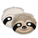 S&S Worldwide Sloth Half Mask (Pack of 24)