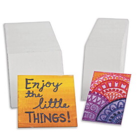 Color Splash Color Splash! Value Cut-Edge Mini Canvas Panel (Pack of 60)