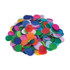 Bleeding Tissue Paper Dots, 1", Assorted Colors (Pack of 2400)