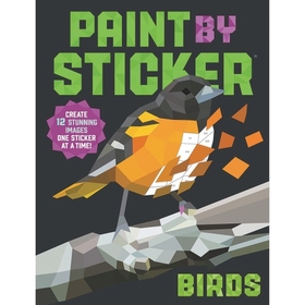 Paint By Sticker Birds Book