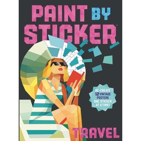 Paint By Sticker Travel Book