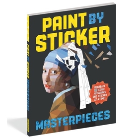 Paint By Sticker Masterpieces Book