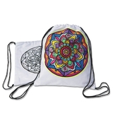 Velvet Art Mandala Backpack