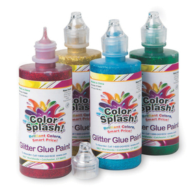 4-oz. Color Splash Glitter Glue Assortment
