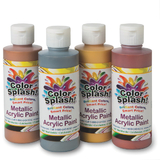 8-oz. Color Splash! Metallic Acrylic Paint Assortment