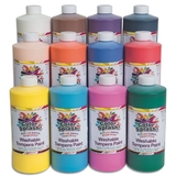 16-oz. Color Splash! Washable Tempera Paint Assortment