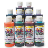 S&S Worldwide 8-oz. Color Splash! Liquid Watercolor Assortment