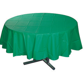 Beistle 84" Round Plastic Table Cover