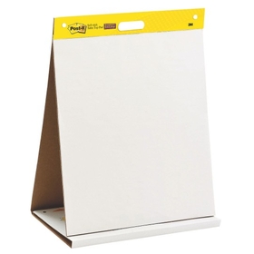 3M Post-It Plain Tabletop Easel Pads, 20" x 23"