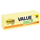 3M Post-It Notes Yellow, 3