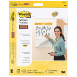 3M Post It Self Stick Primary Ruled Wall Pad, 20