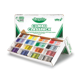 Crayola Crayons and Markers Classpack